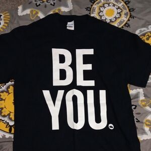 Gildan Black 'BE YOU' Short Sleeve Tee